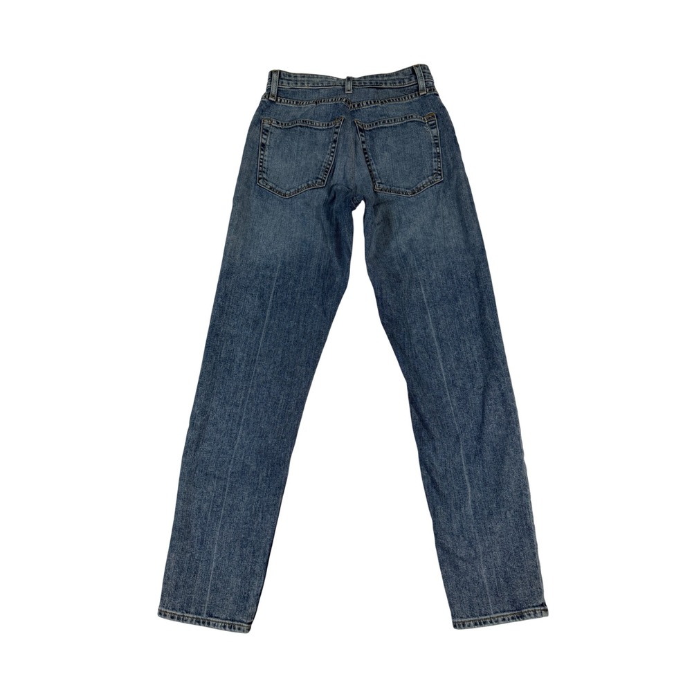 Rag & Bone Logan High Rise Straight Leg Jeans Farrow Wash Blue 26 WDD21S2789K1FA - Picture 3 of 11